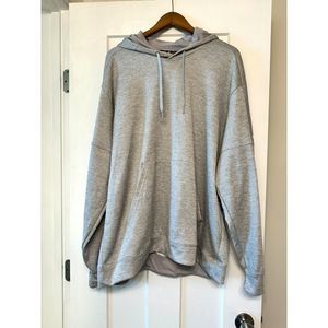 Adidas Men’s Gray Size 2XL Team Issue Logo Pullover Hoodie